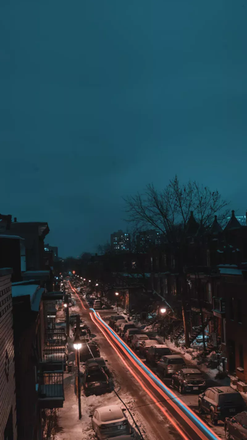 Snowy Dusk