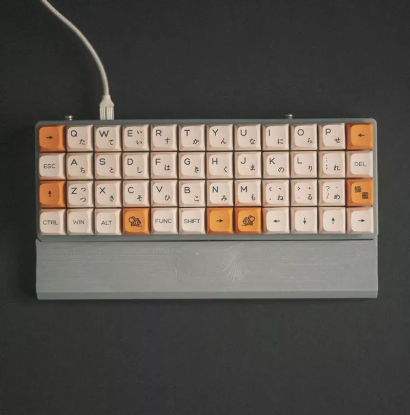 Custom Built Ortholinear Keyboard